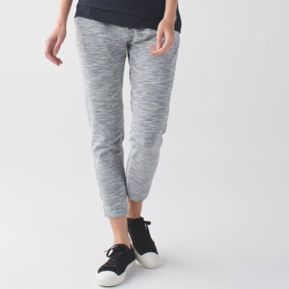 Lululemon Jet Pant Wee Are From Space Drawstring Pockets Soft Luon SZ 8* - Picture 1 of 9
